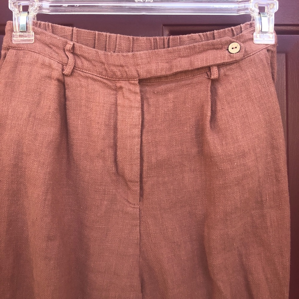 3 for $20 ✨ Linen high-waisted pants - Picture 6 of 12